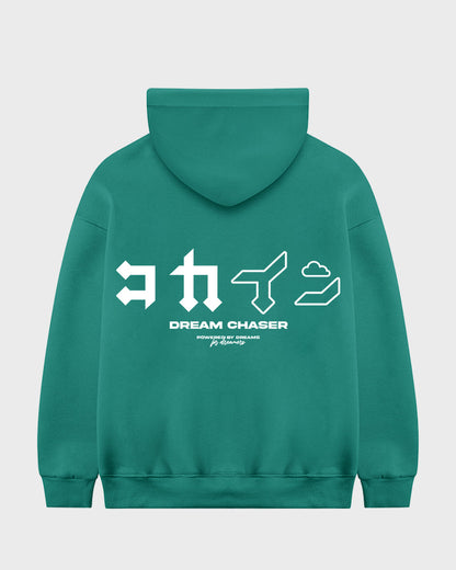 KOKAINE ~ "Dream Chaser" Hoodie // FOREST GREEN