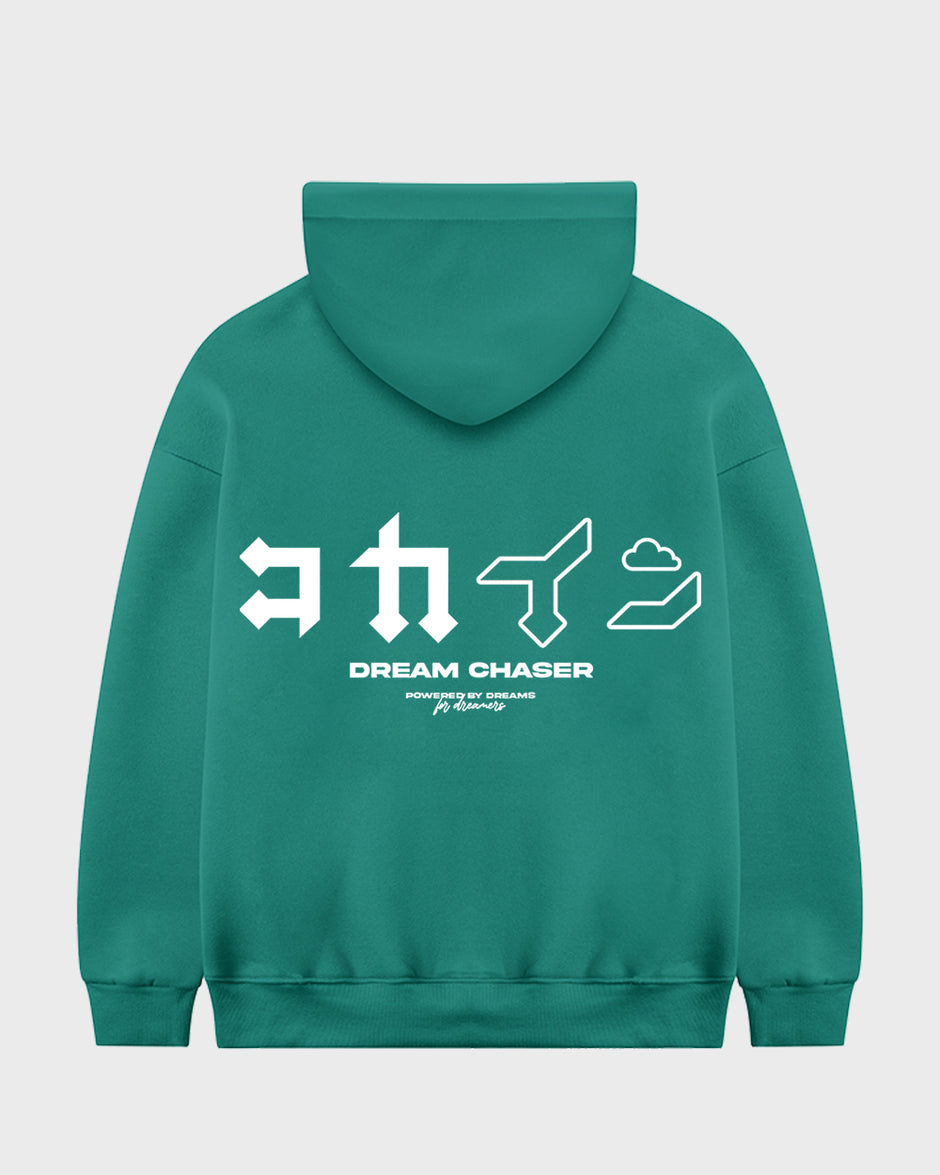 KOKAINE ~ "Dream Chaser" Hoodie // FOREST GREEN