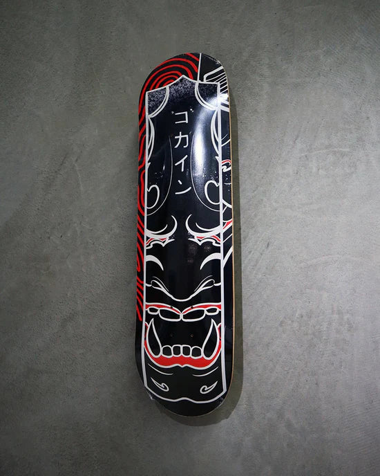 KOKAINE ~ "Hannya" Skateboard Deck //