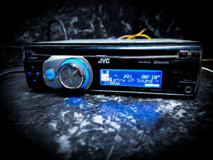 JVC Bluetooth Single Din Car Stereo
