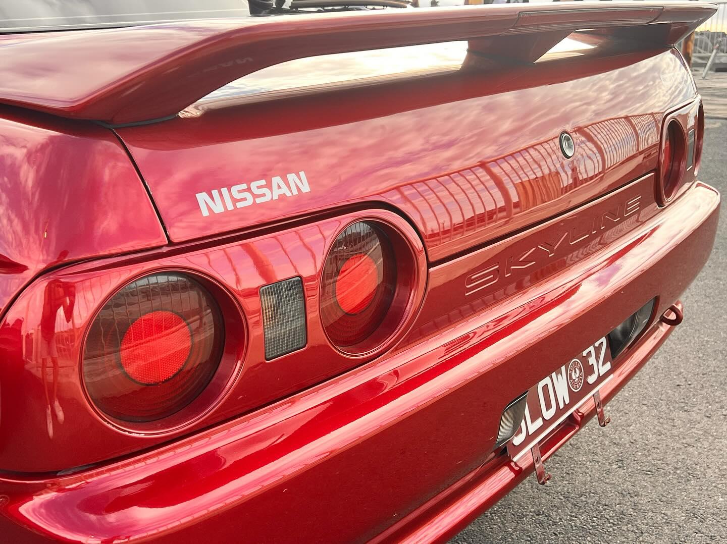 Nissan Skyline R32 GTS-T Type M Spec Original Boot Decals