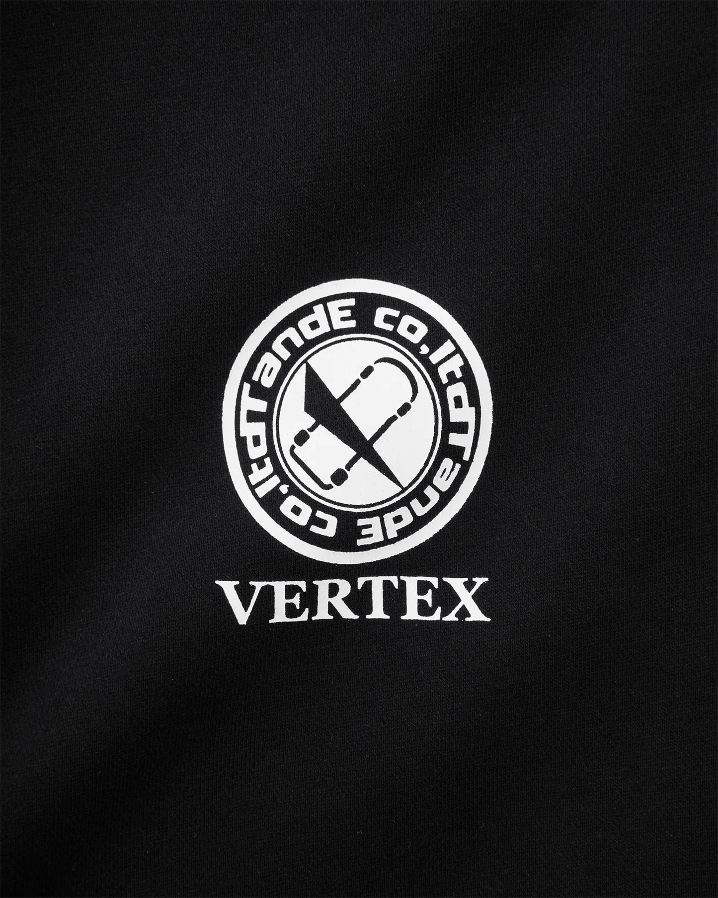 KOKAINE ~ "VERTEX Collab" T - Shirt // BLACK