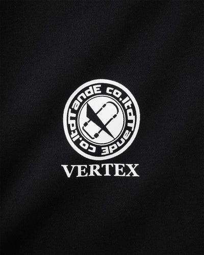 KOKAINE ~ "VERTEX Collab" T - Shirt // BLACK