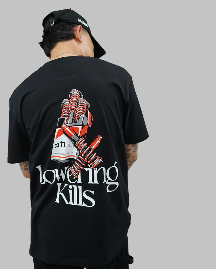 KOKAINE ~ "Lowering Kills" T - Shirt // BLACK