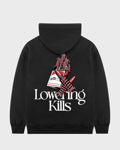 KOKAINE ~ "Lowering Kills" Hoodie // BLACK