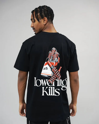 KOKAINE ~ "Lowering Kills" T - Shirt // BLACK