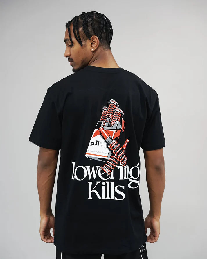 KOKAINE ~ "Lowering Kills" T - Shirt // BLACK