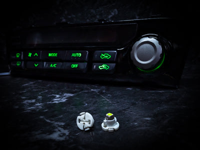 x1 Bright Green T Series Led Car Housed Globe