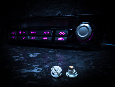 x1 Violet Pink T Series Led Housed Globe