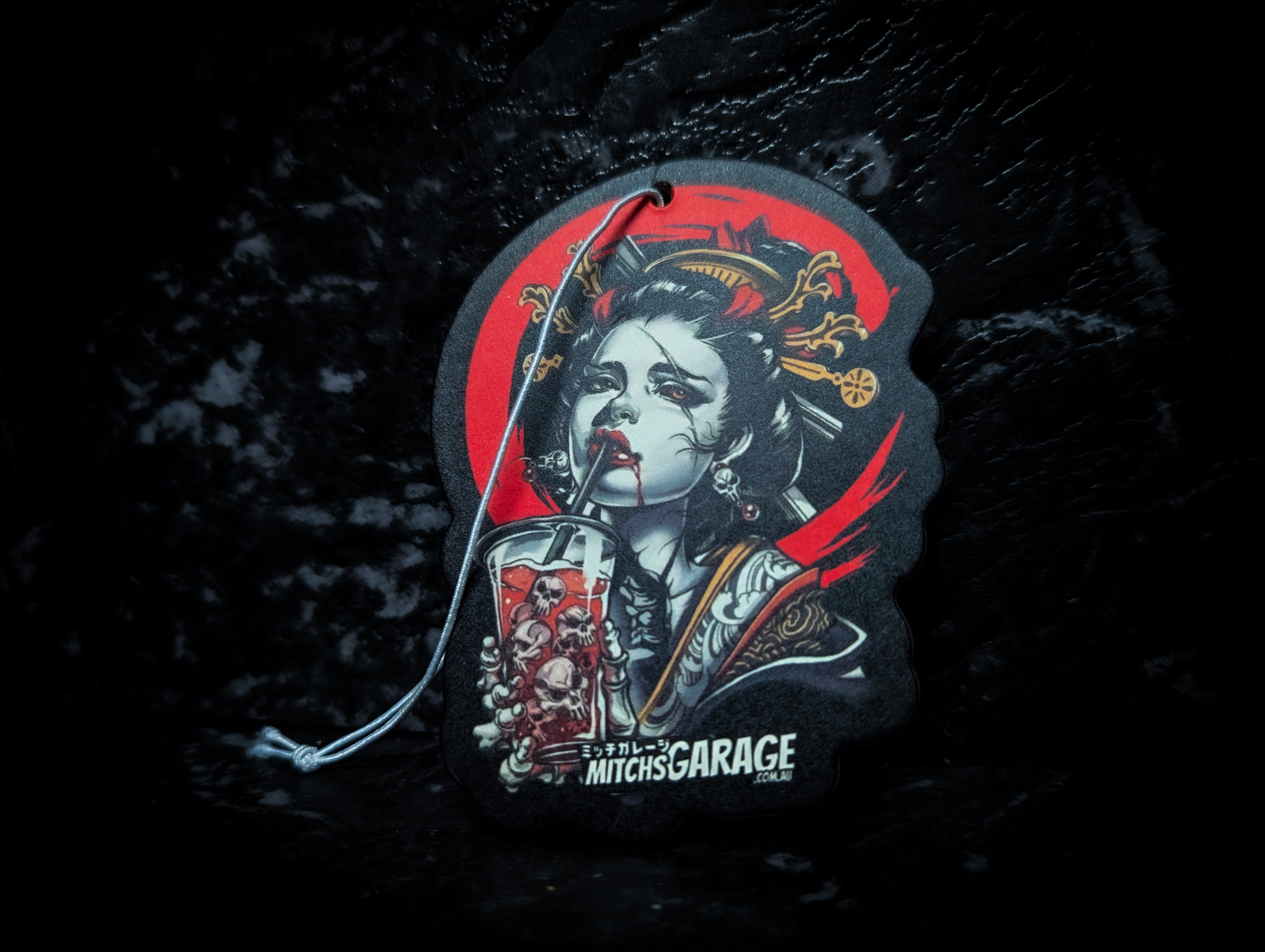 Mitch's Garage "Geisha Girl V1" Cherry 🍒 Scented Premium Air Freshener