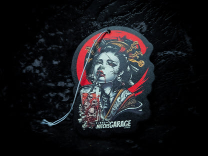 Mitch's Garage "Geisha Girl V1" Cherry 🍒 Scented Premium Air Freshener