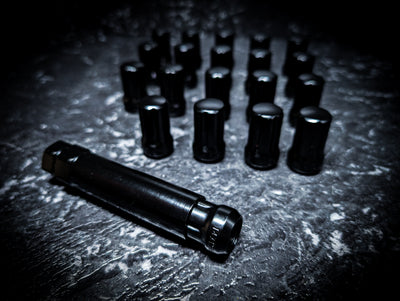 Black HOLDEN VE/VF Tuner Slim Line Wheel Nuts