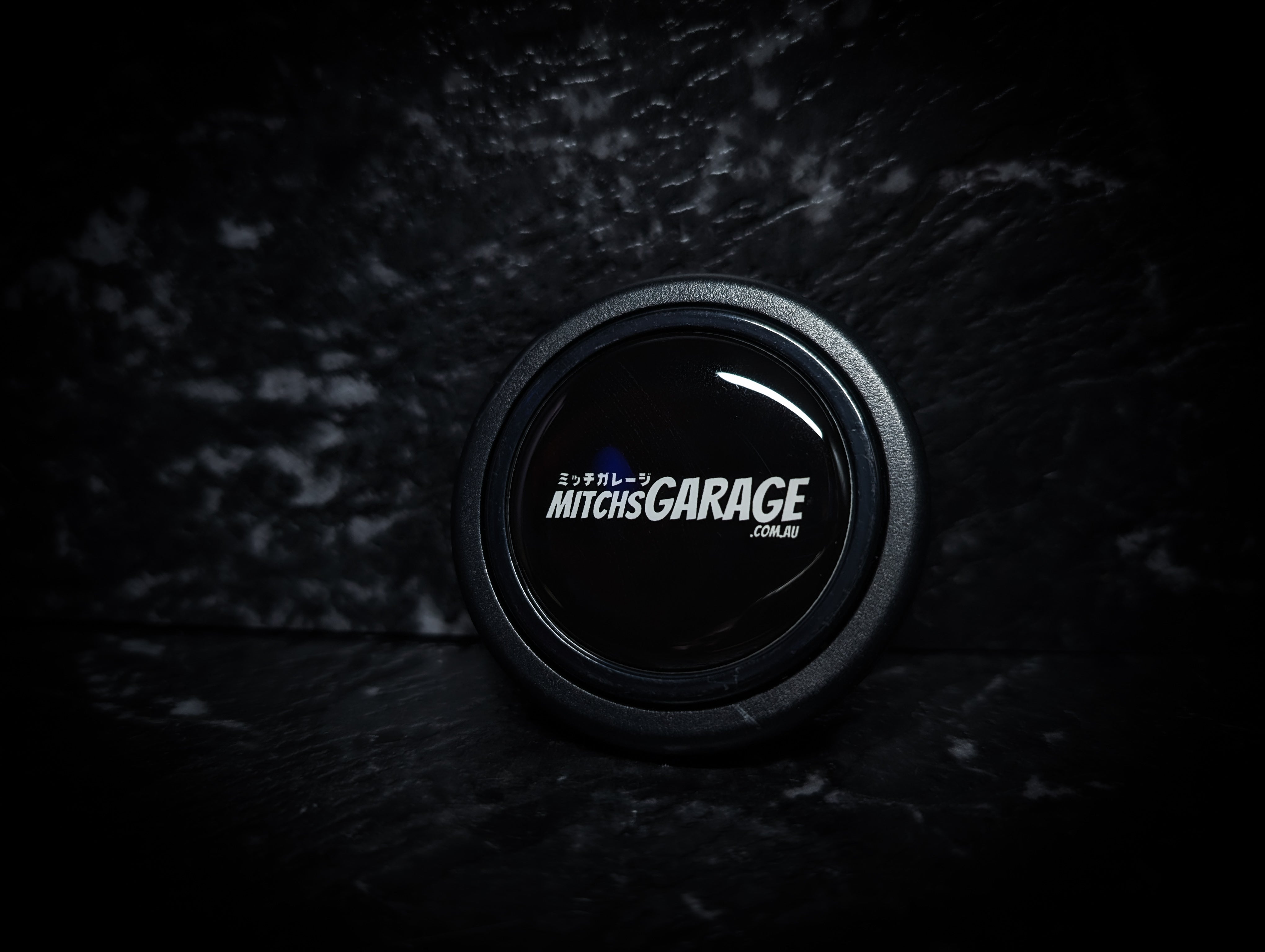 Mitch's Garage Exclusive Steering Wheel Horn Button