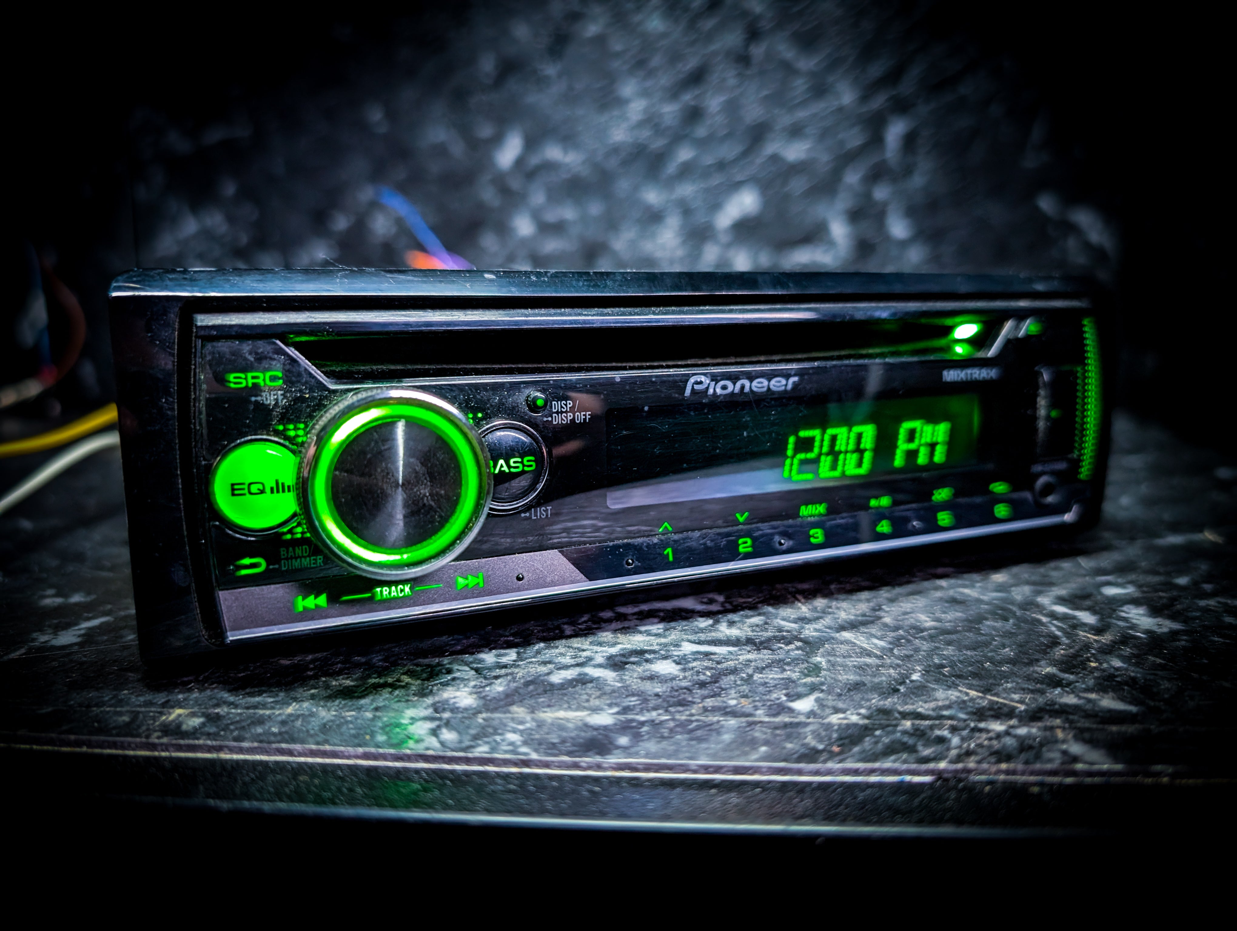 PIONEER Bluetooth Single Din Car Stereo