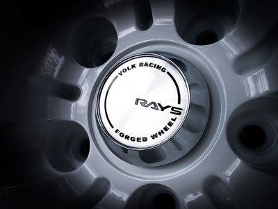 Volk Rays Style Challenge Series F ZERO/57PRO Diamond Silver Forged Edition Centre Caps