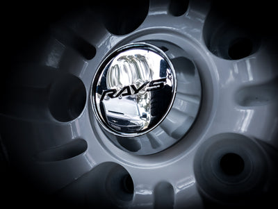 Volk Rays Style Challenge Series F ZERO/57PRO Double Chrome Centre Caps