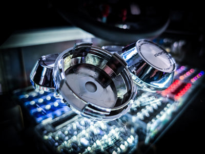 Volk Rays Style Challenge Series F ZERO/57PRO Diamond Silver Forged Edition Centre Caps