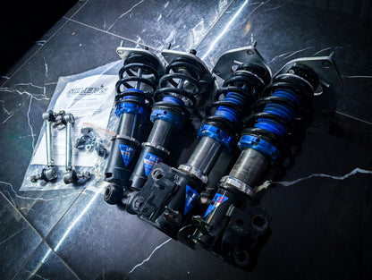 Subaru/Toyota BRZ/GT86 SILVERS NEOMAX Fully Adjustable Coilovers