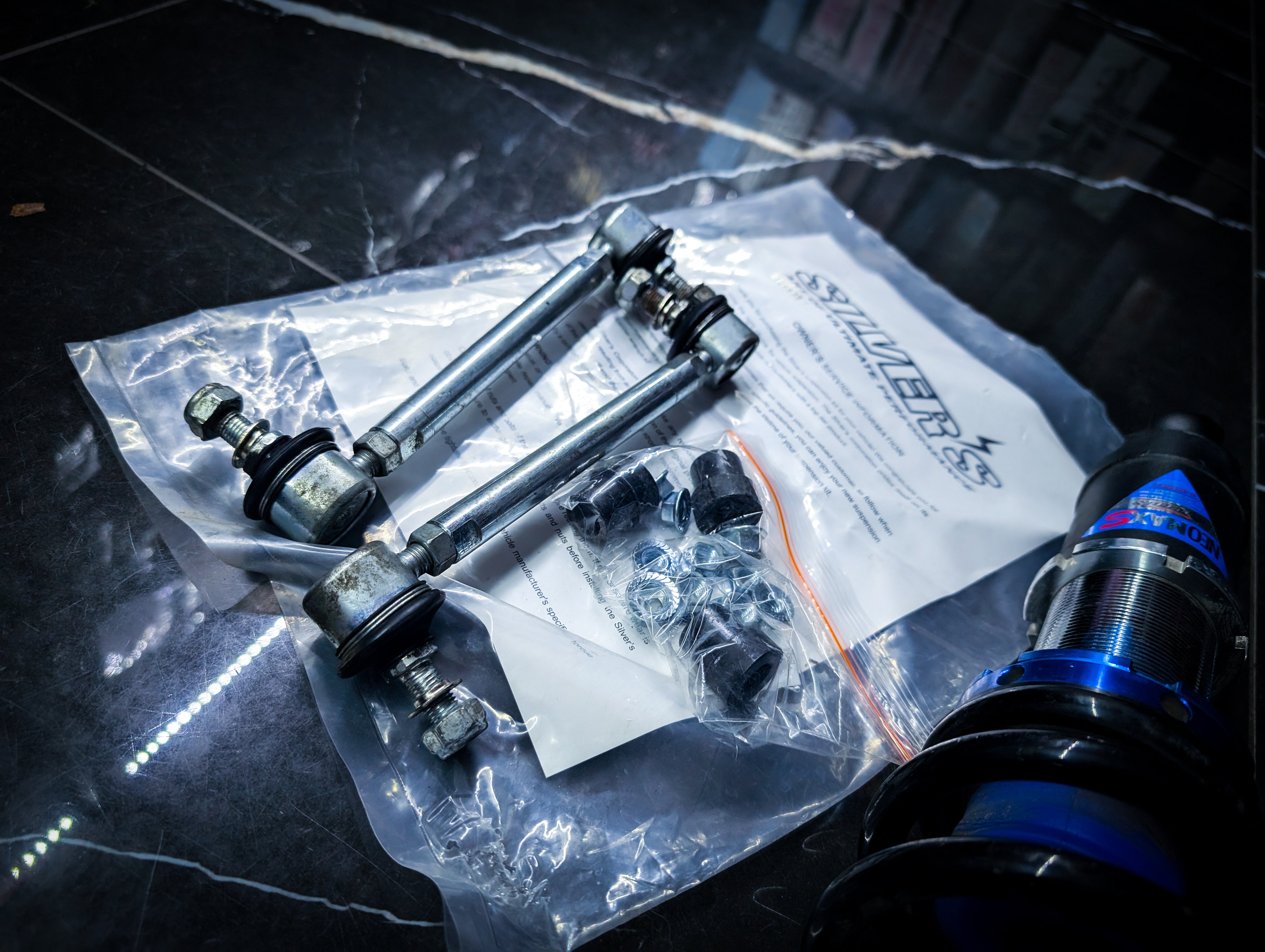 Subaru/Toyota BRZ/GT86 SILVERS NEOMAX Fully Adjustable Coilovers