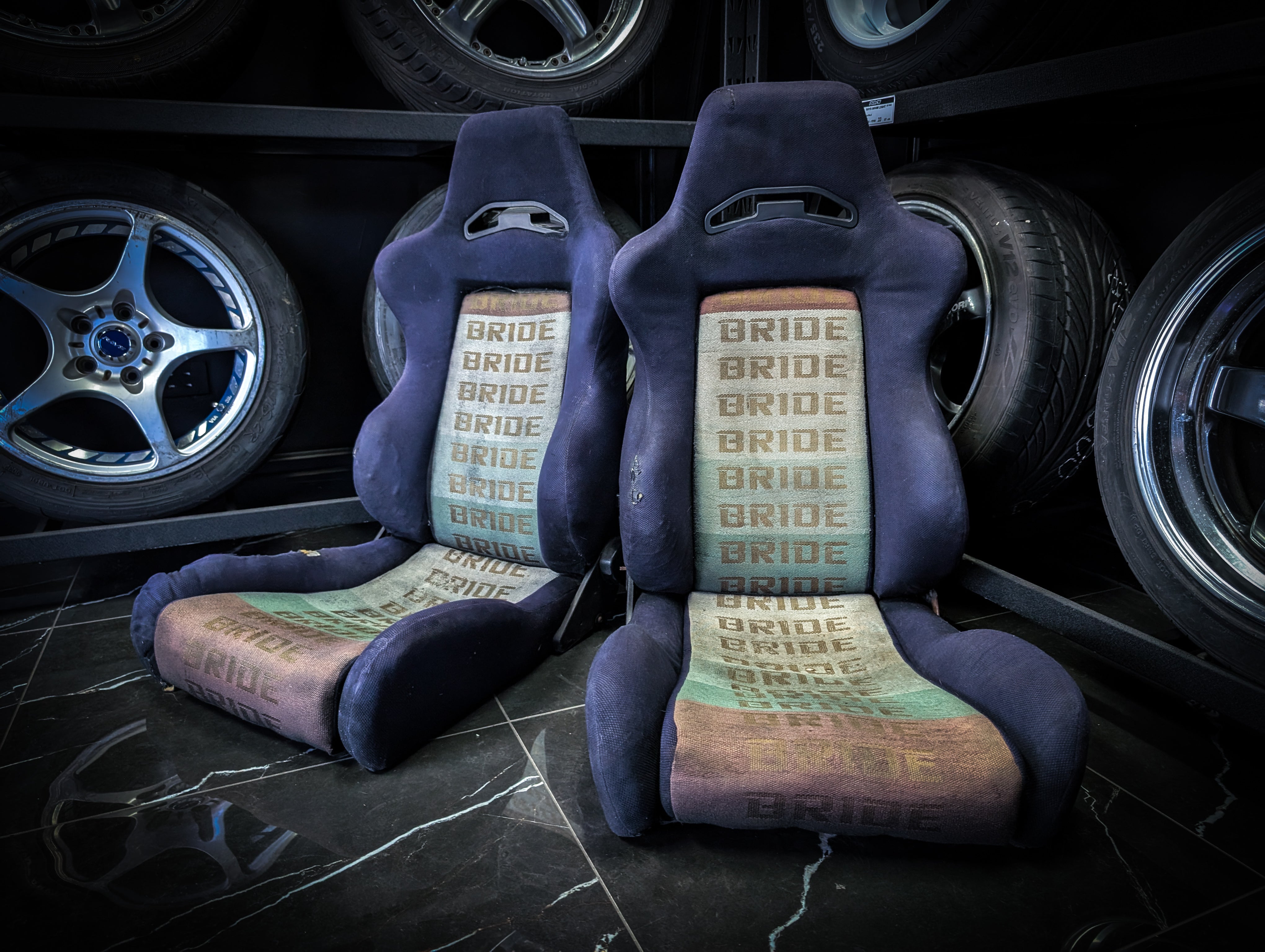 BRIDE ERGO 1s Recliner Bucket Seats