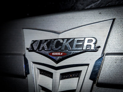 KICKER KX Series 4 Channel 650watt Rms Amplifier