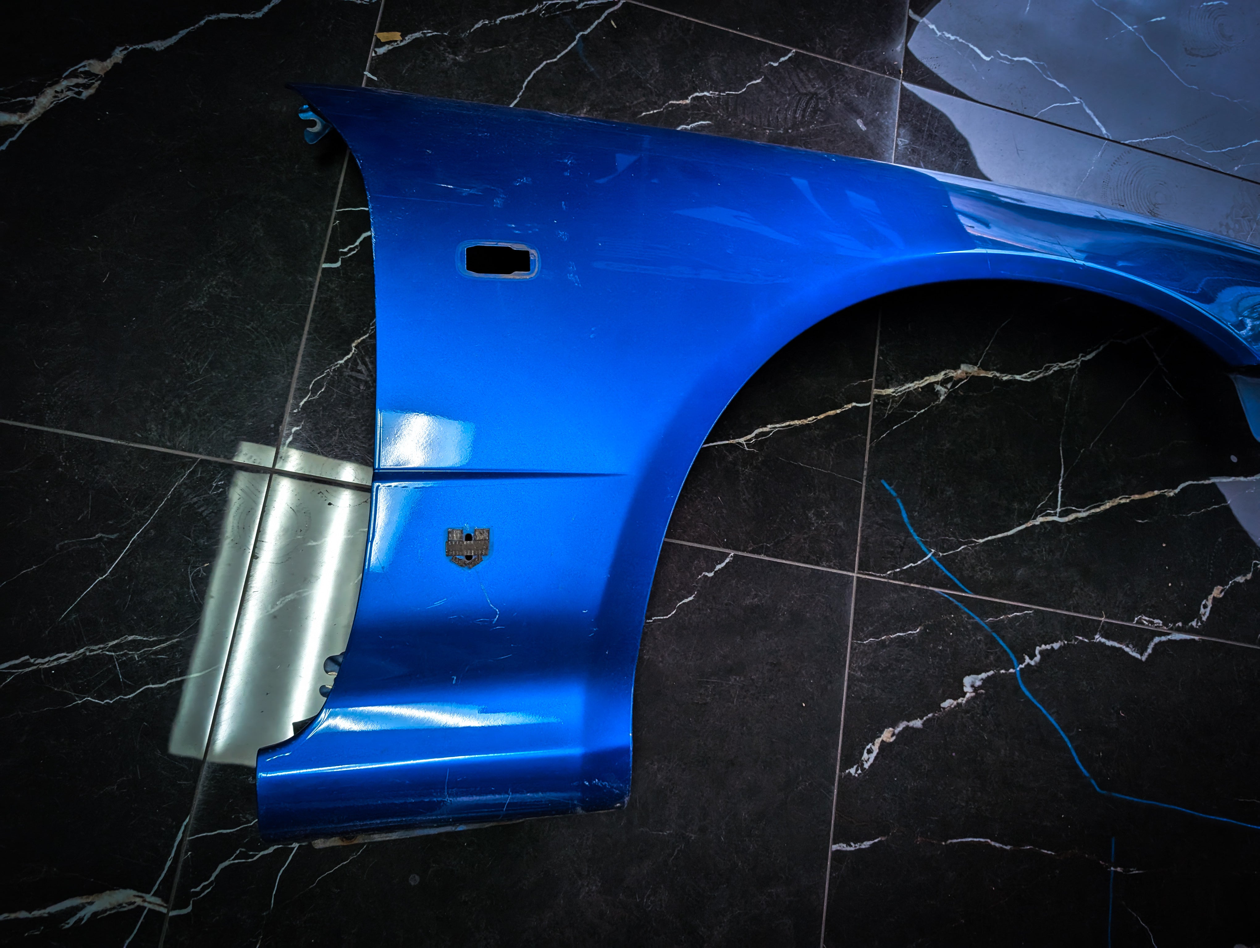 NISSAN Skyline R34 GTT Coupe Front RHS Fender Bayside Blue