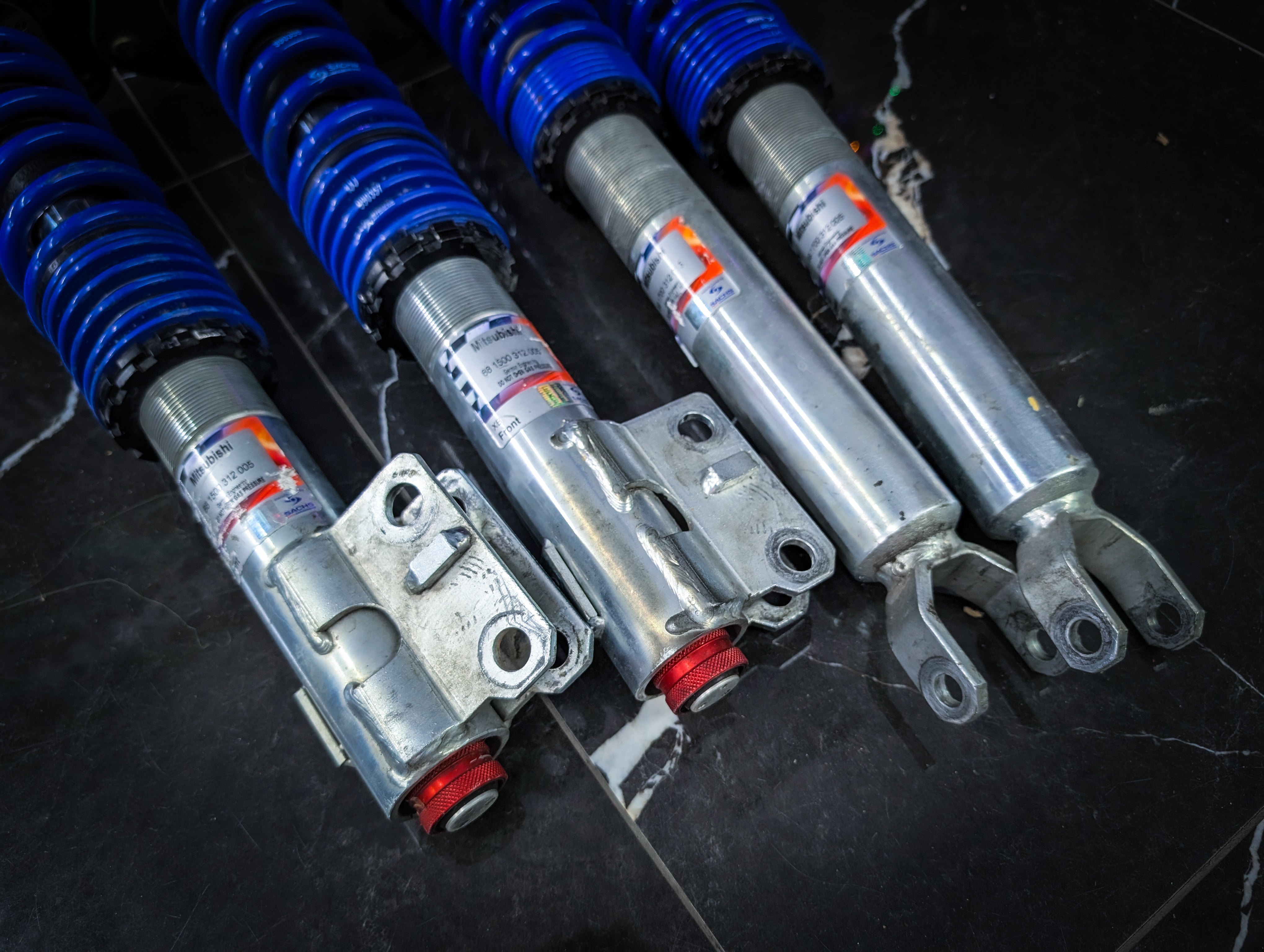 SACHS Mitsubishi EVO 7/8/9 Fully Adjustable Coilovers