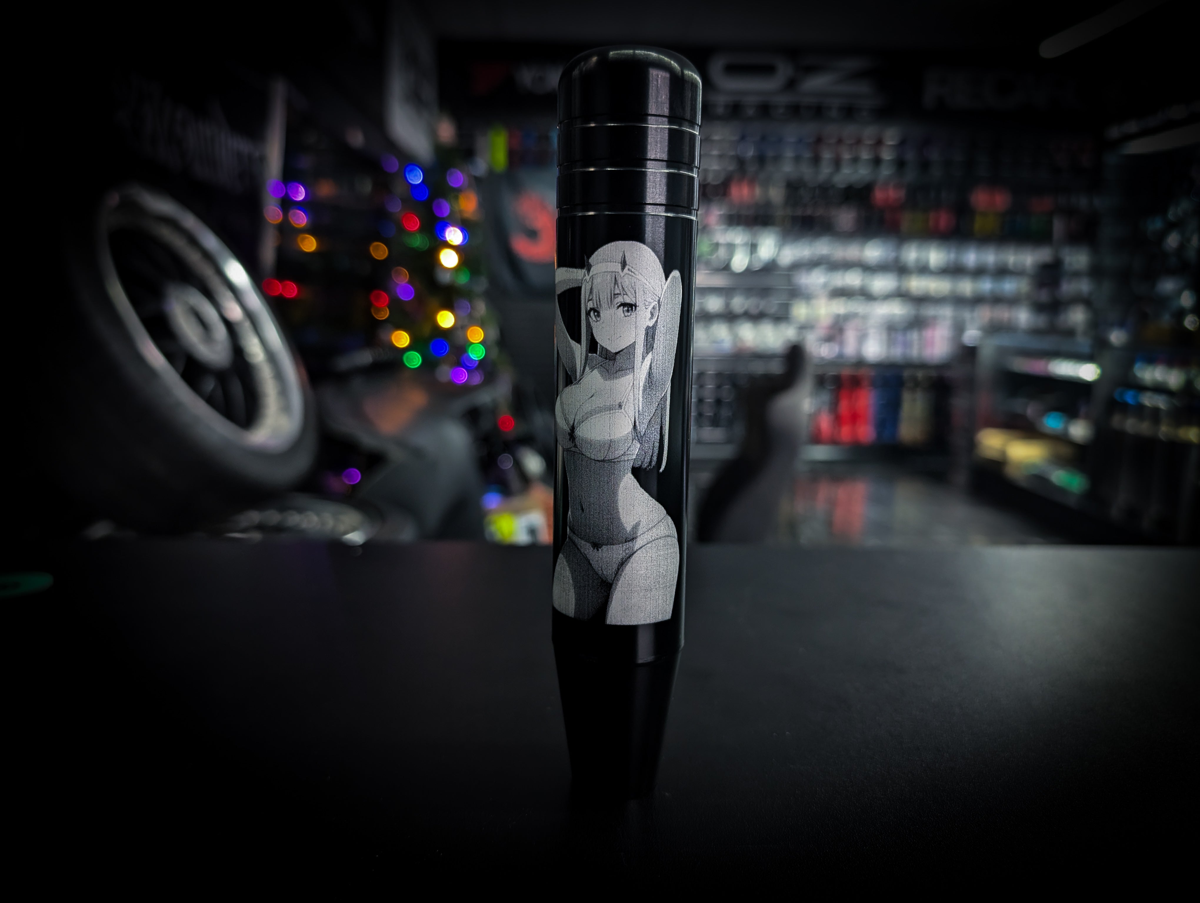 Zero Two Darling Cute Girl Inspired Tall Manual Gear Knob