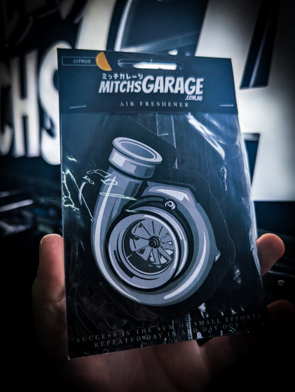 Mitch's Garage TURBO Citrus 🍋 Scented Premium Air Freshener