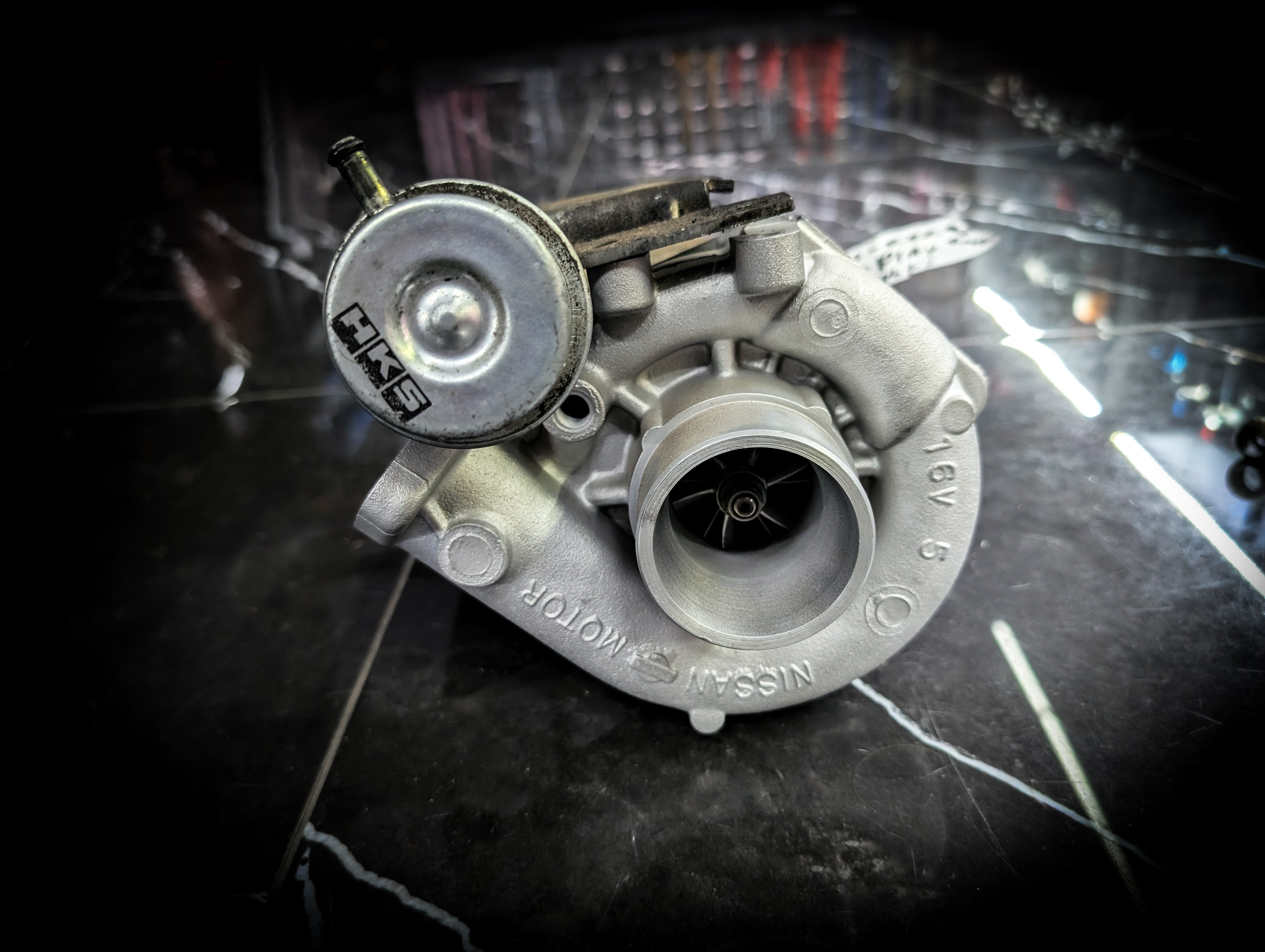 Nissan O4U - RB20 R32 Skyline Turbo with HKS Actuator *Tight Shaft ...