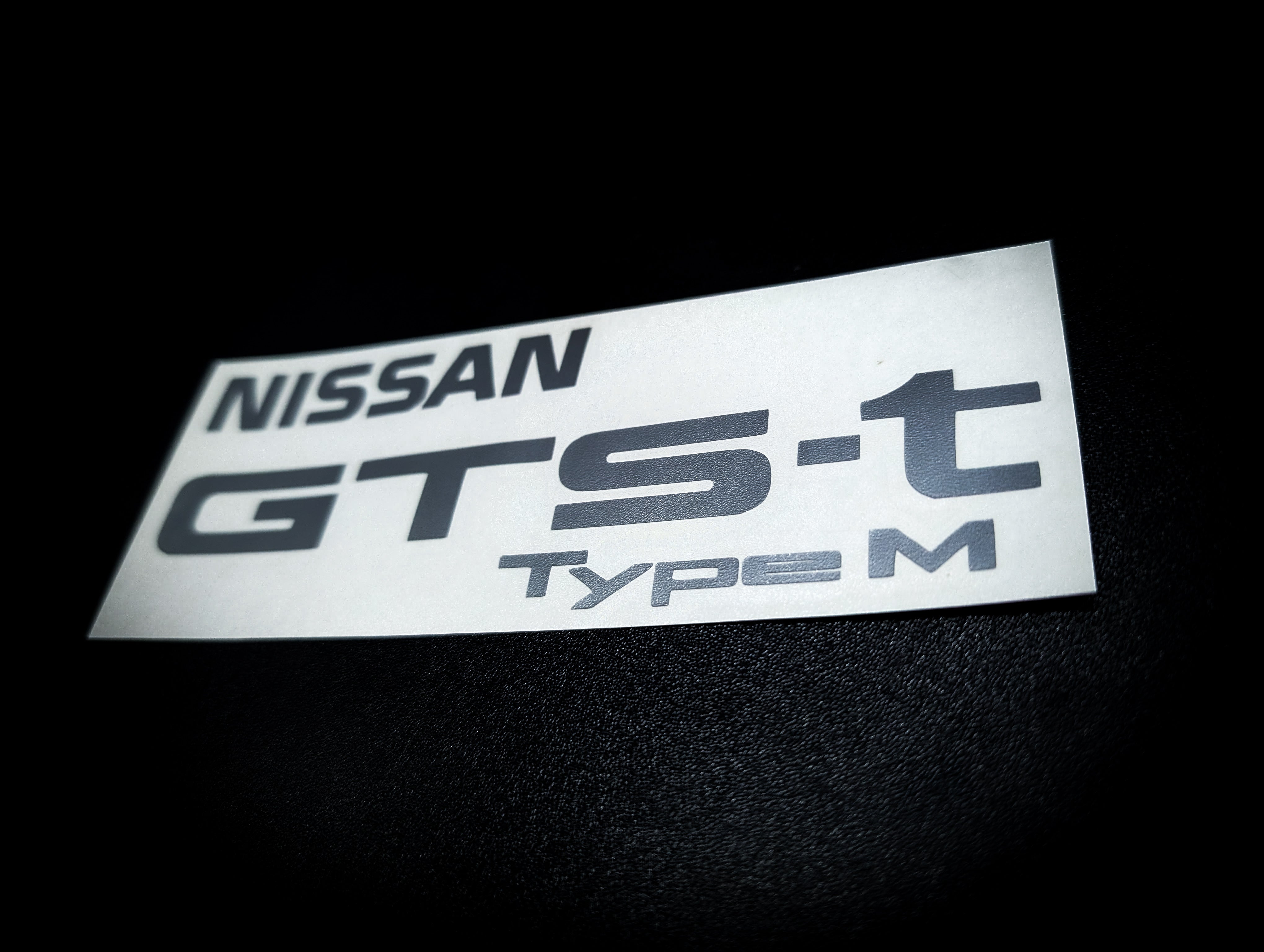 Nissan Skyline R32 GTS-T Type M Spec Original Boot Decals