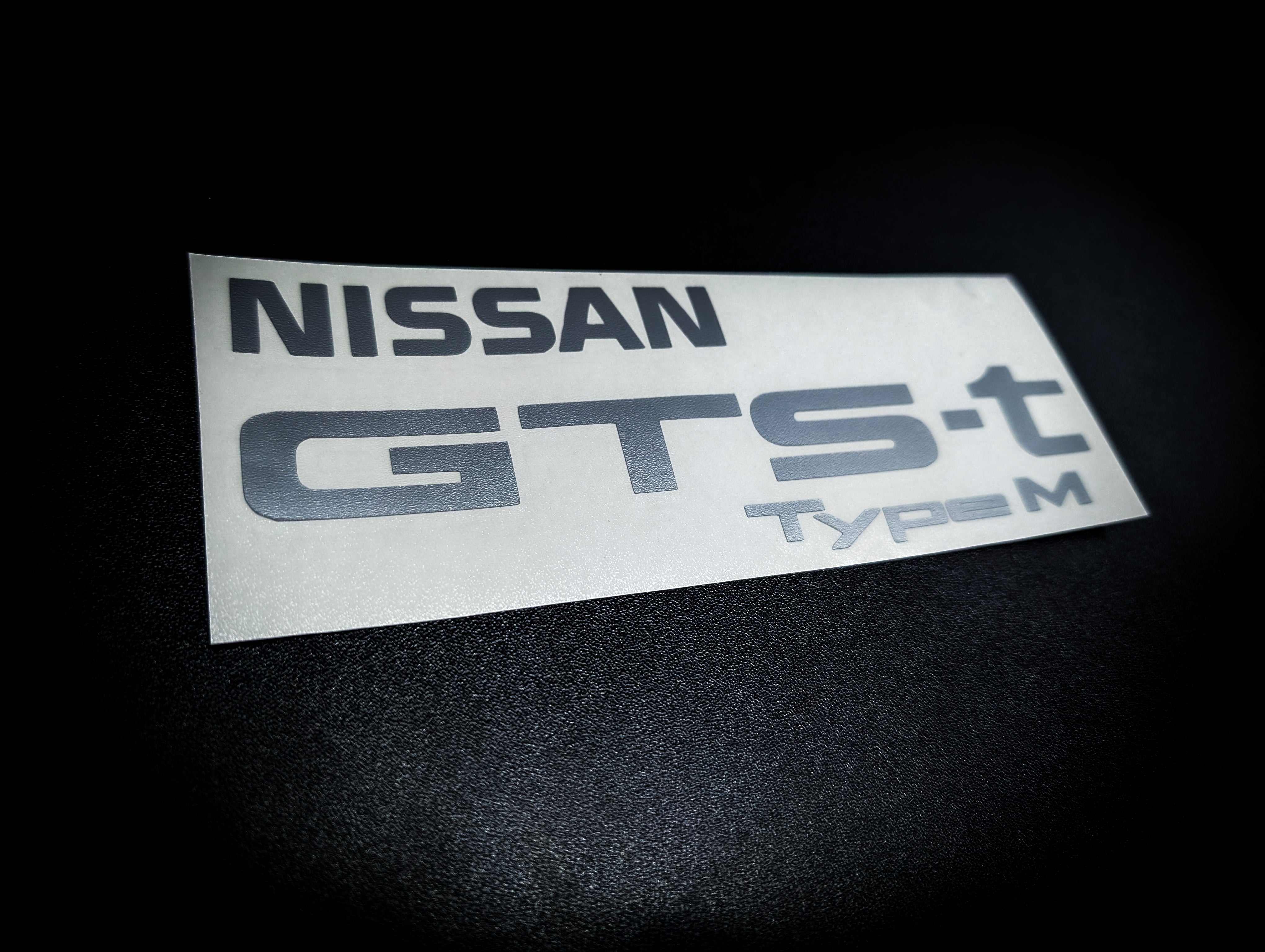 Nissan Skyline R32 GTS-T Type M Spec Original Boot Decals