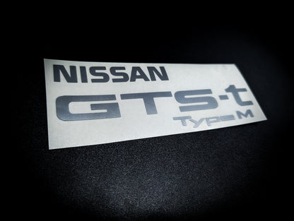 Nissan Skyline R32 GTS-T Type M Spec Original Boot Decals