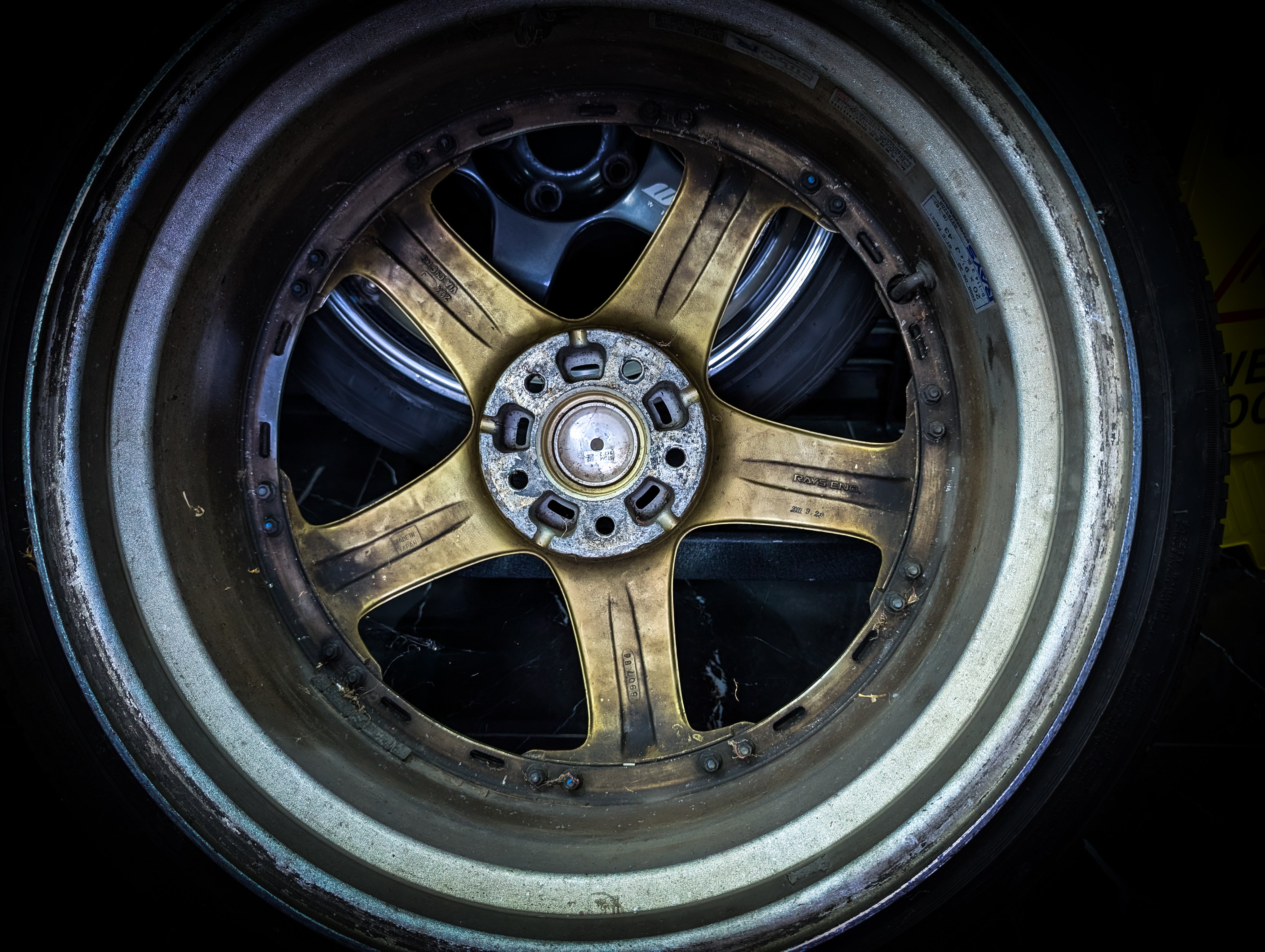 20" Volk Rays GT-C FACE I Top Secret Gold Multi Piece Split Staggared Wheels x 4