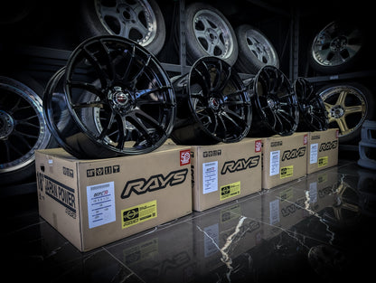 18" Rays Gram Light 57xtreme Concave Wheels x 4