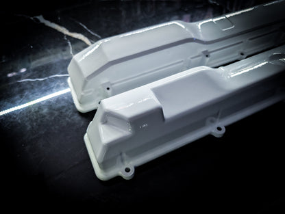 Nissan Skyline R33 RB25DET Polar White Rocker Engine Covers