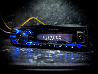 PIONEER Bluetooth Single Din Car Stereo