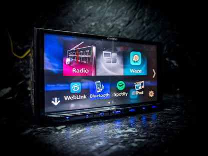 KENWOOD Bluetooth Touchscreen Double Din Car Stereo