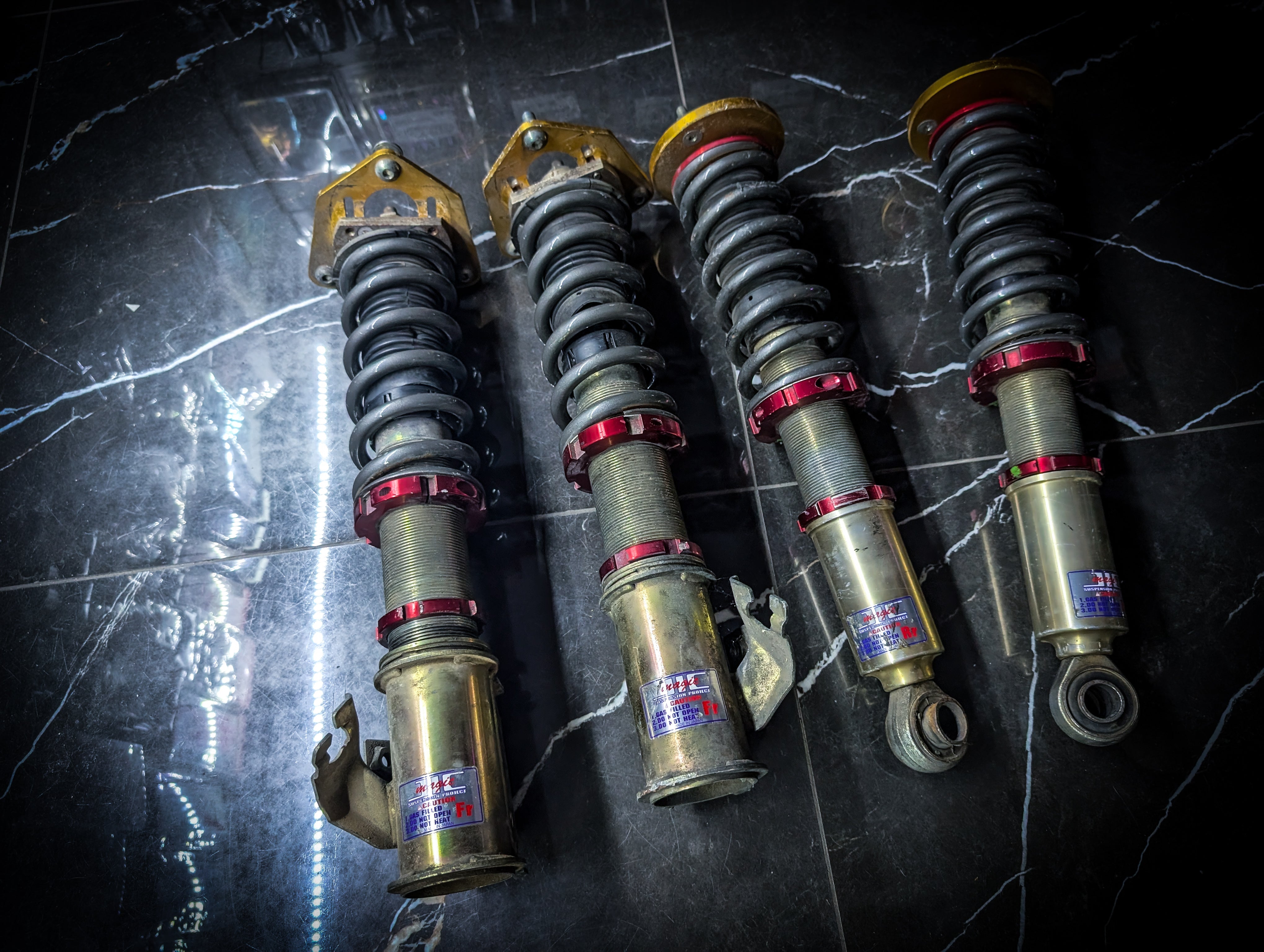 J.I.C MAGIC S13/180SX Fully Adjustable Coilovers