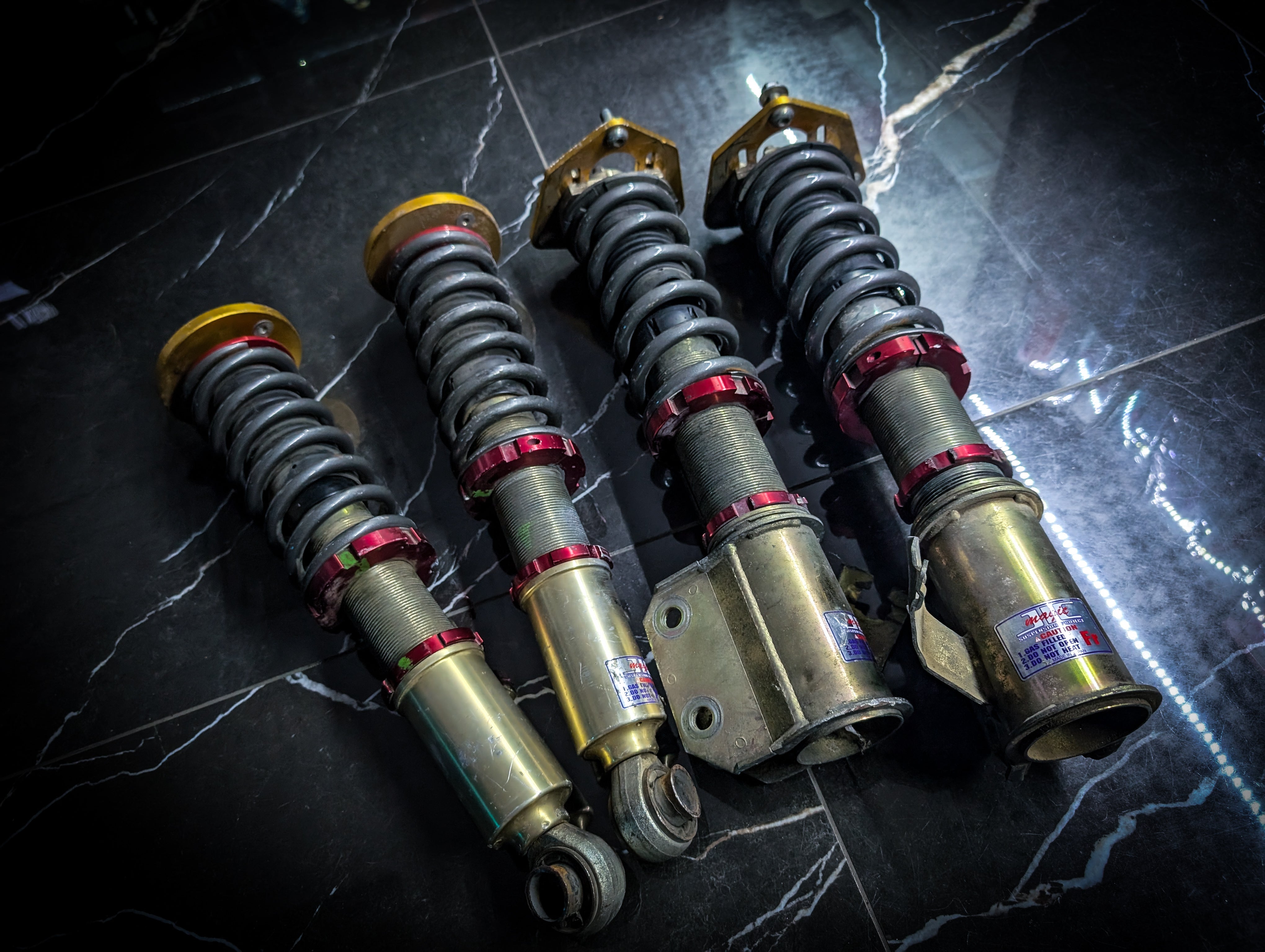 J.I.C MAGIC S13/180SX Fully Adjustable Coilovers