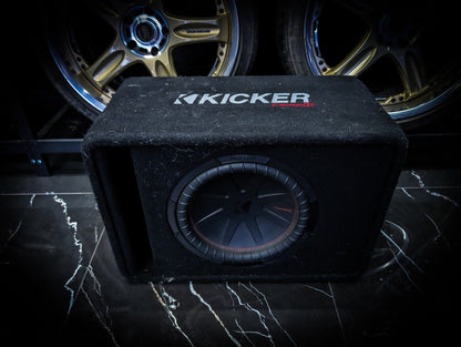 12" KICKER Competition R 1000watt Slot Ported Subwoofer