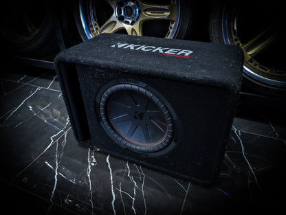 12" KICKER Competition R 1000watt Slot Ported Subwoofer