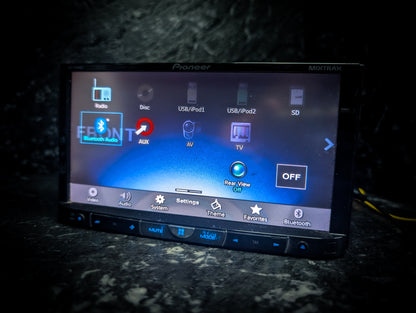 PIONEER Bluetooth Touchscreen Double Din Car Stereo