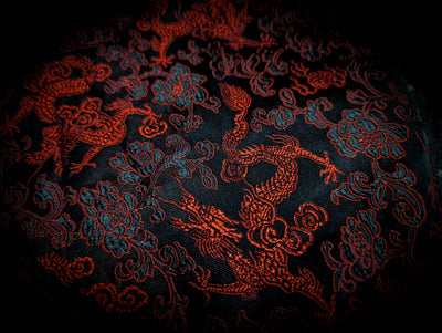 Inferno Red Traditional Dragon Manual Gear Boot