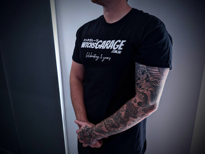 Mitch's Garage "5 Year Anniversary" Tee
