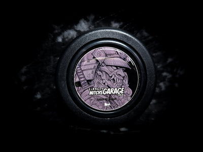 Mitch's Garage Oni Samurai Steering Wheel Horn Button