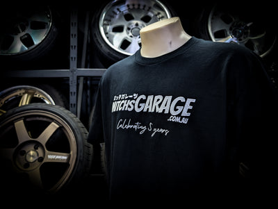 Mitch's Garage "5 Year Anniversary" Tee