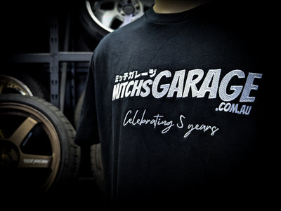 Mitch's Garage "5 Year Anniversary" Tee