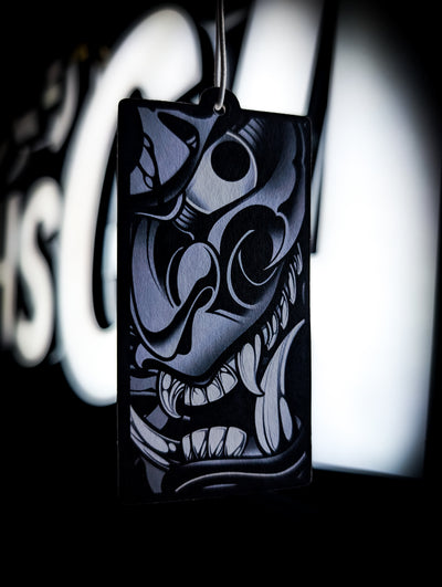 Mitch's Garage ONI Mask Token Strawberry 🍓 Scented Premium Air Freshener