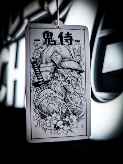 Mitch's Garage Hannya Samurai Token Vanilla🍦 Scented Premium Air Freshener